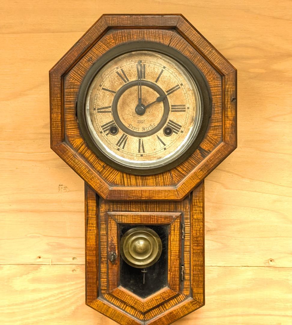 精工舎　SEIKOSHA 掛け時計　八角柱時計　アンティーク時計