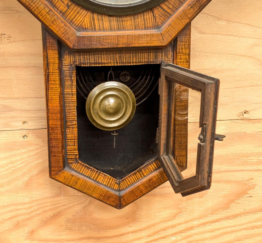 精工舎　SEIKOSHA 掛け時計　八角柱時計　アンティーク時計