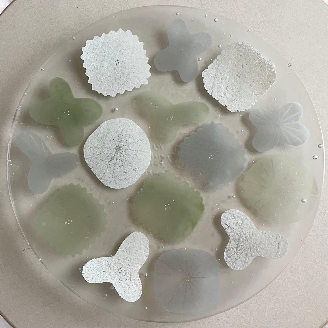 【新品】八木麻子　ブーケ　ブルーグレー　花