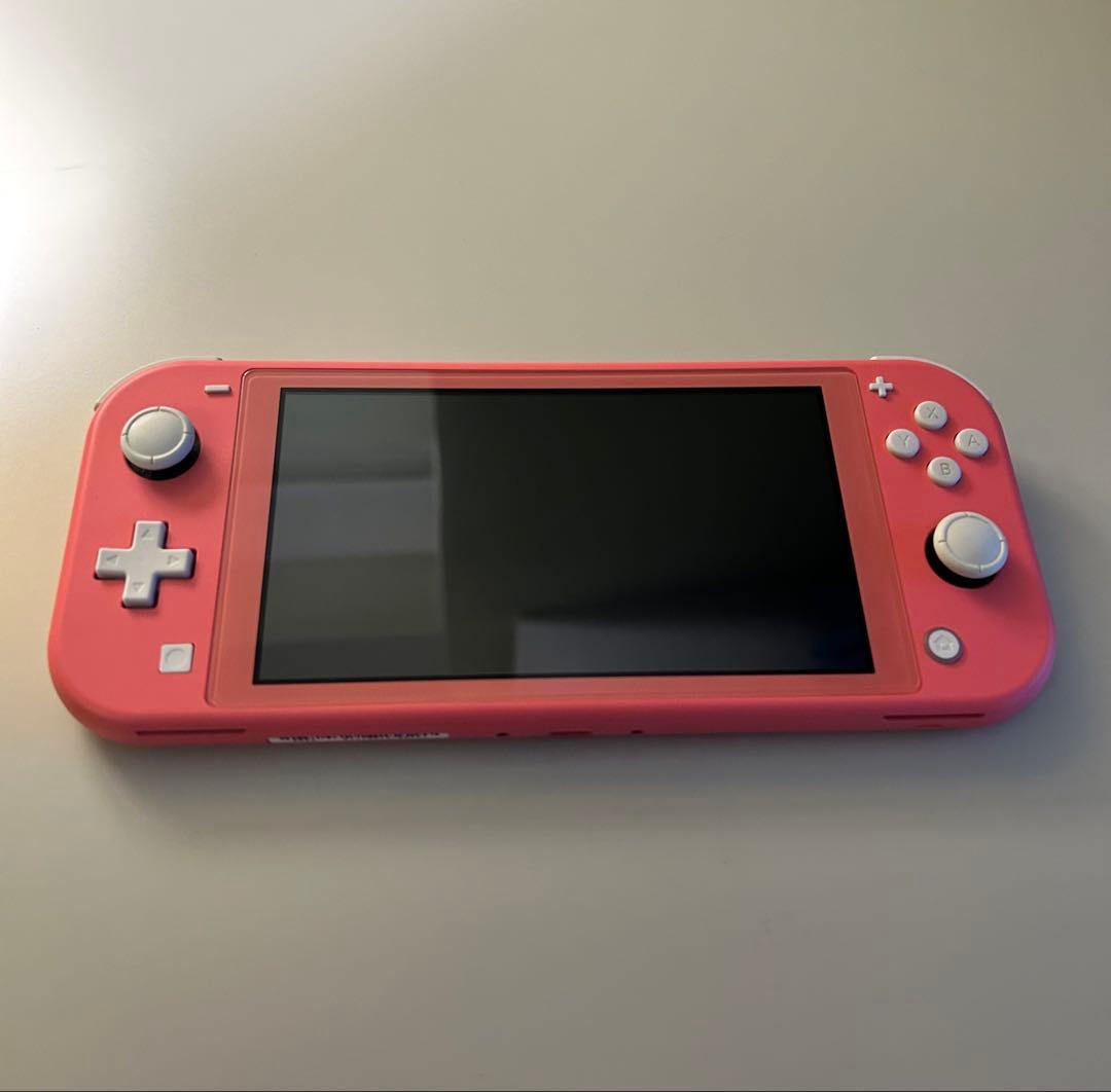 Nintendo Switch Lite ピンク 本体 ケース 充電器付