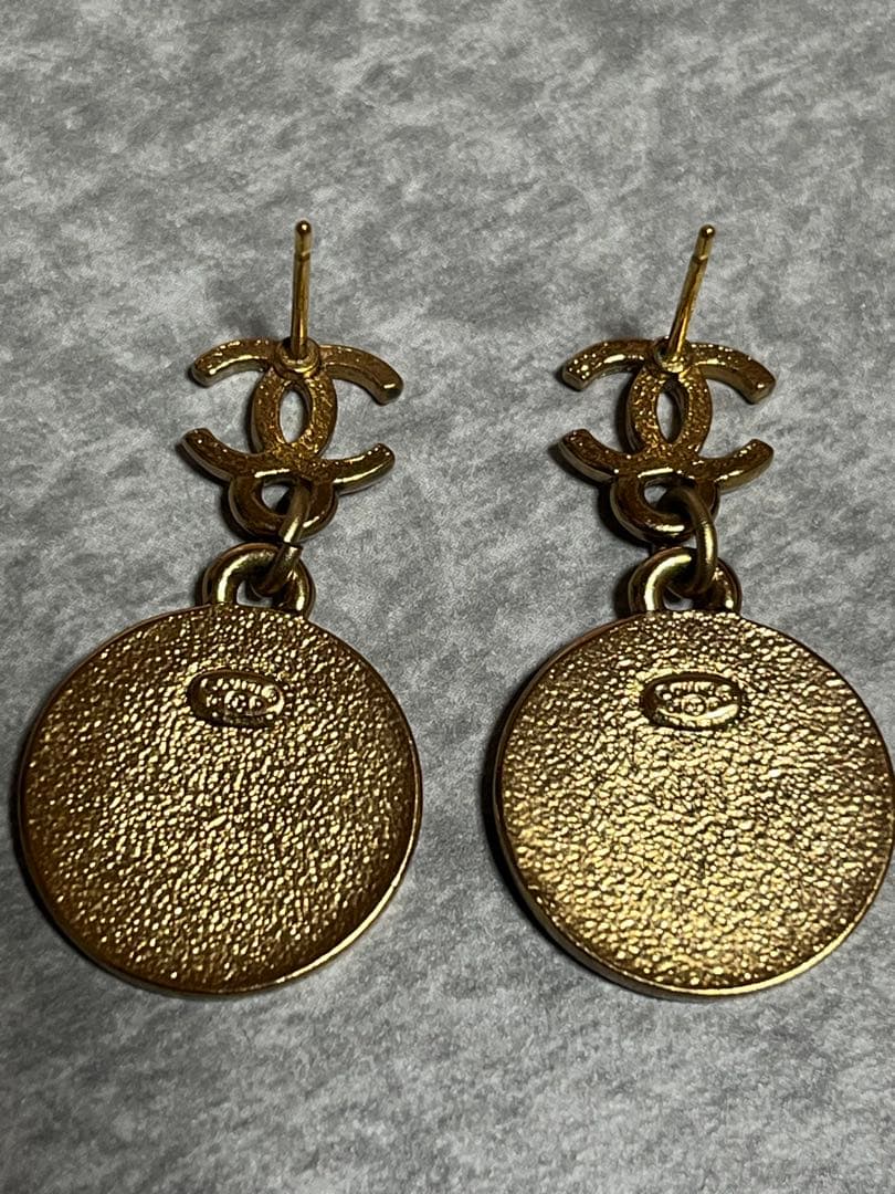 CHANEL スター　ココシャネル ピアスゴールド