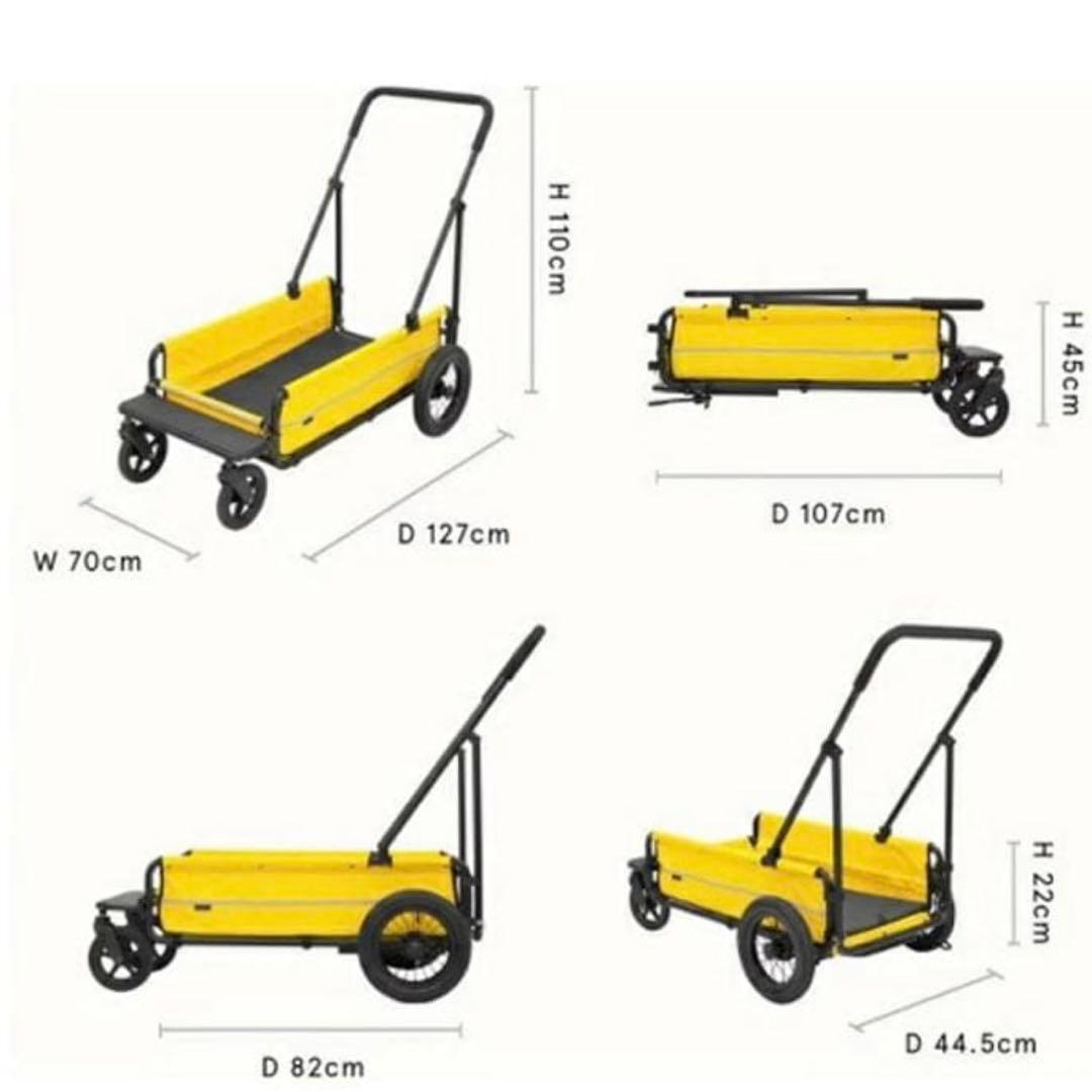 エアーバギー　大型犬　犬介護用品　カート　キャリー