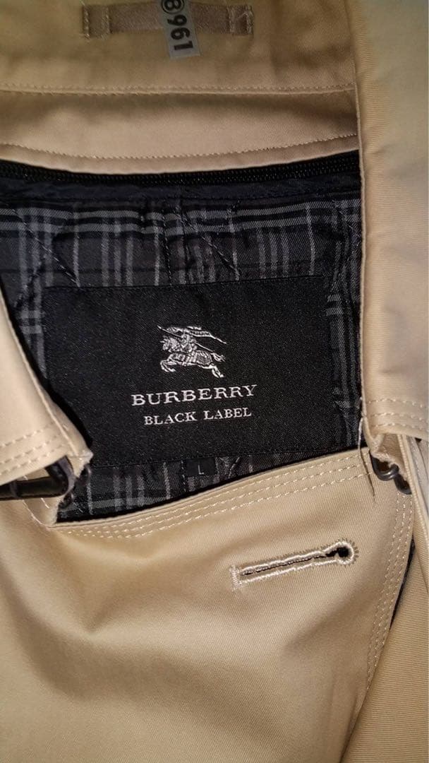 バーバリー　BURBERRY ブラックレーベル　トレンチコート