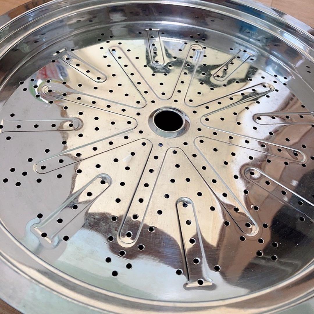 ウーウェンパン　深型フライパン　ガス28cm北陸アルミ　テフロン