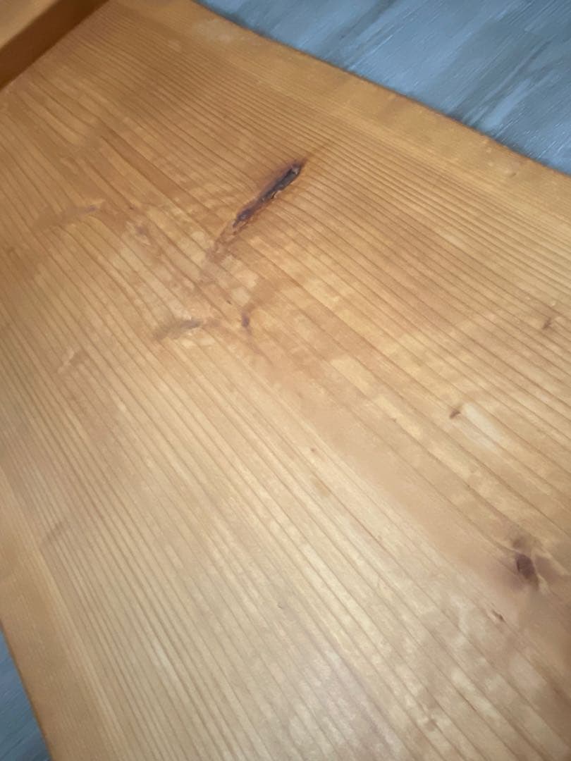 天然木 一枚板 ローテーブル 丸脚 約120cm カフェテーブル ベンチ 作業台