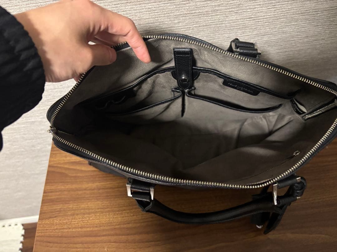 【最終値下】PELLE MORBIDA ブラックビジネスバッグPMO-MB045