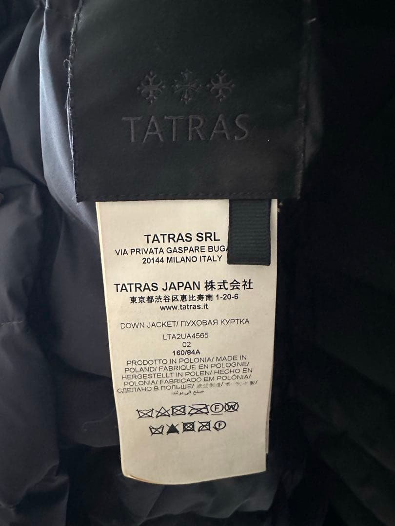 タトラス LTA2UA4565 イセラ リバーシブル ダウン ブラック 02