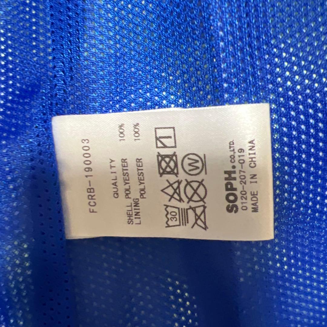 F.C.Real Bristol チェック柄ウィンドブレーカー