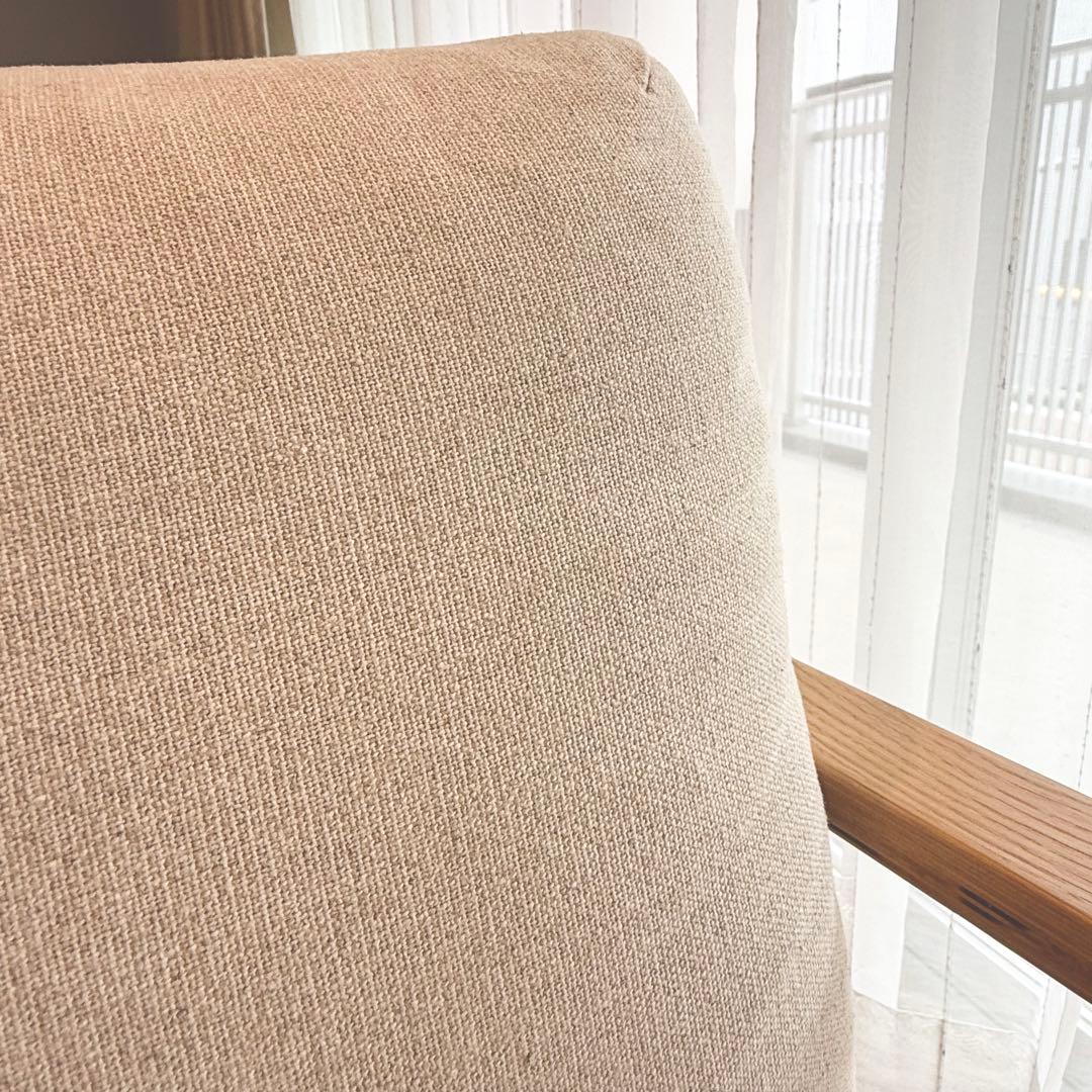 無印良品　リビングでもダイニングでもつかえるソファチェア