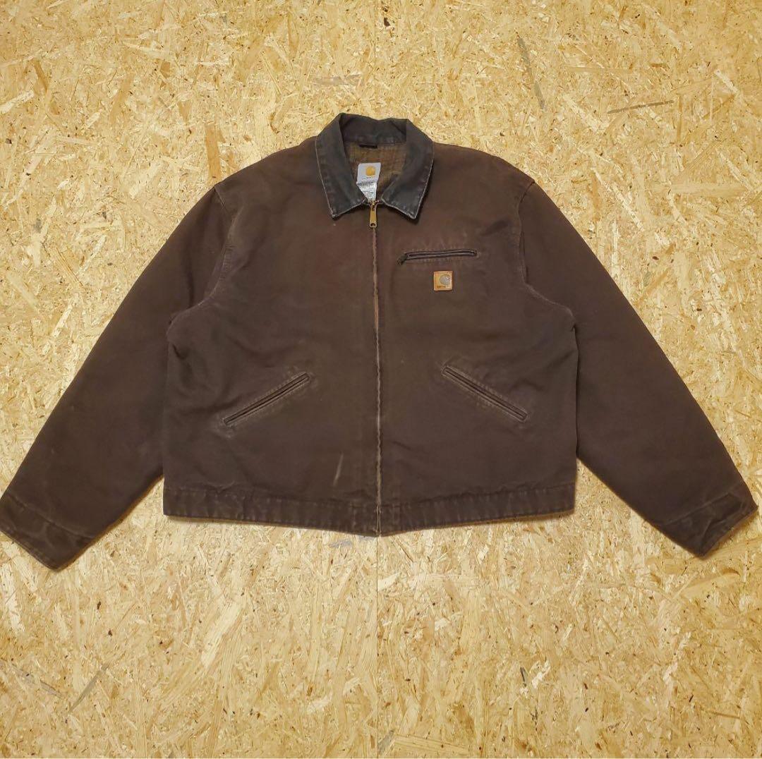 【Carhartt/カーハート】デトロイト ジャケット DKB(ダークブラウン)