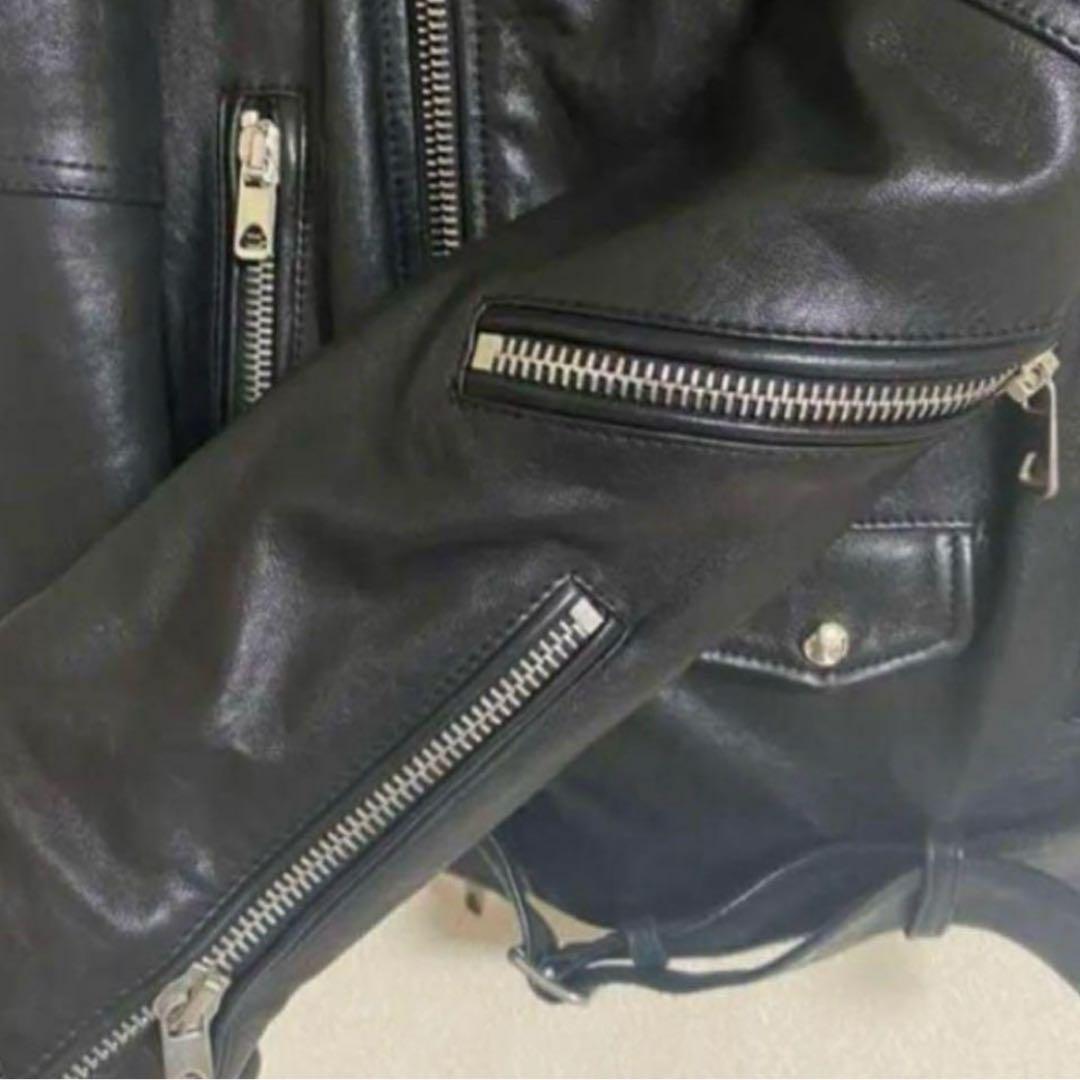 登坂広臣 着用 DIESEL BLACK GOLD ライダース ジャケット