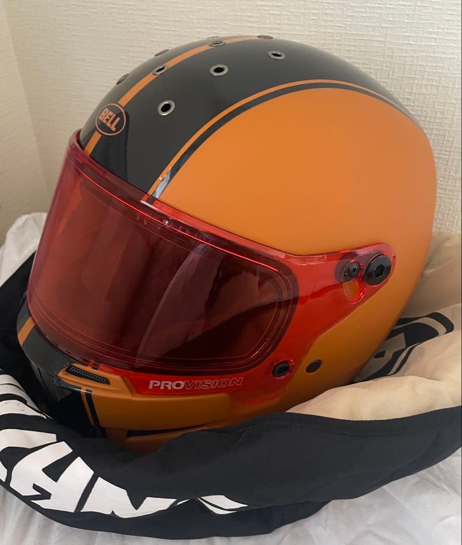 BELL (ベル) ELIMINATOR Rally ヘルメット オレンジ　M