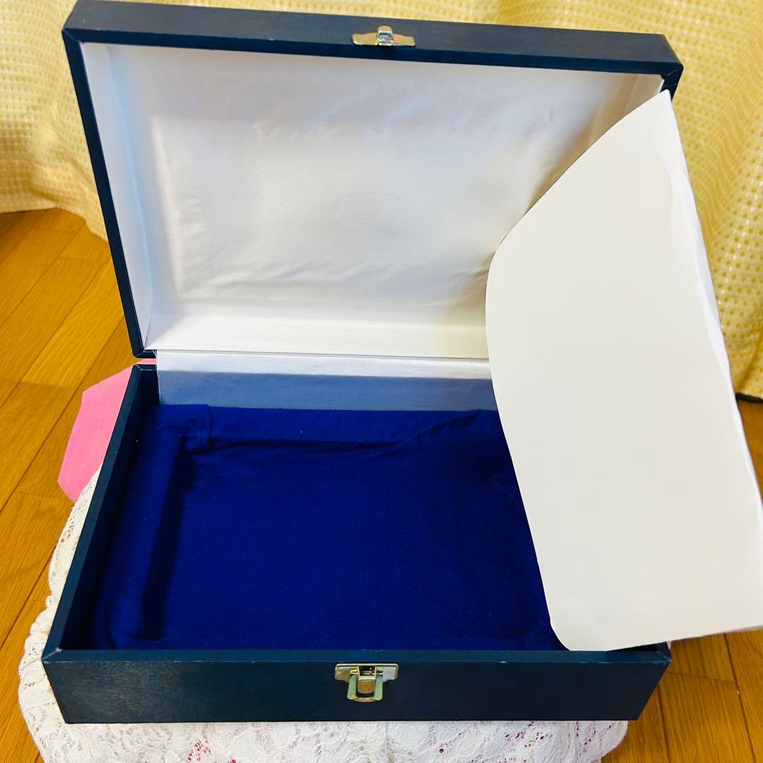 未使用　ヴィンテージ ジュエリーボックス　オニキス 小物入れ 大理石　イタリア製