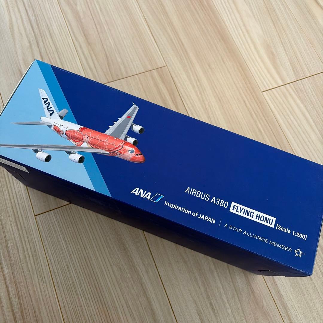 【新品未開封】ANA Airbus A380 FLYING HONU 1/200