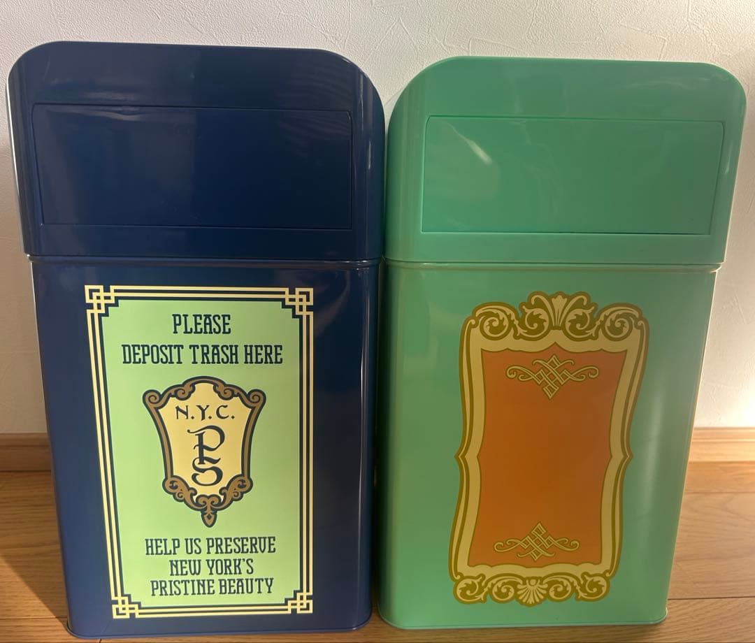 ディズニー トラッシュカンデザイン ゴミ箱 2種セット売り