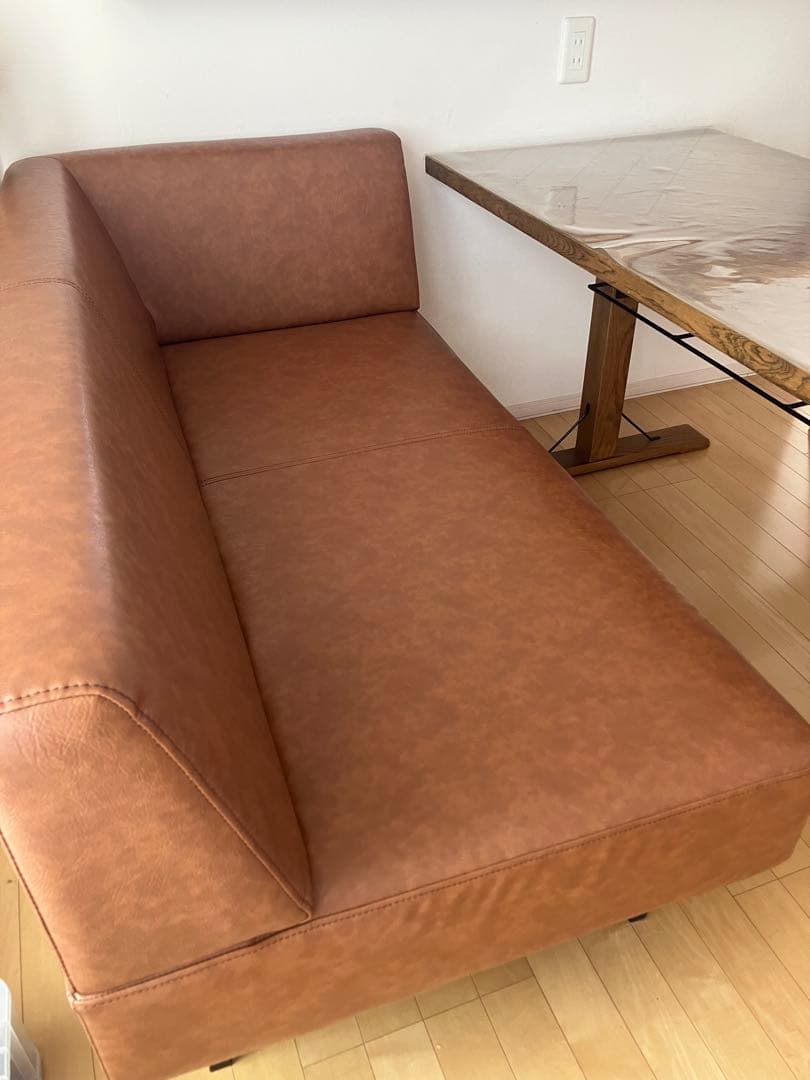 関家具　クラッシュゲート　ダイニングソファ　ソファ　左肘