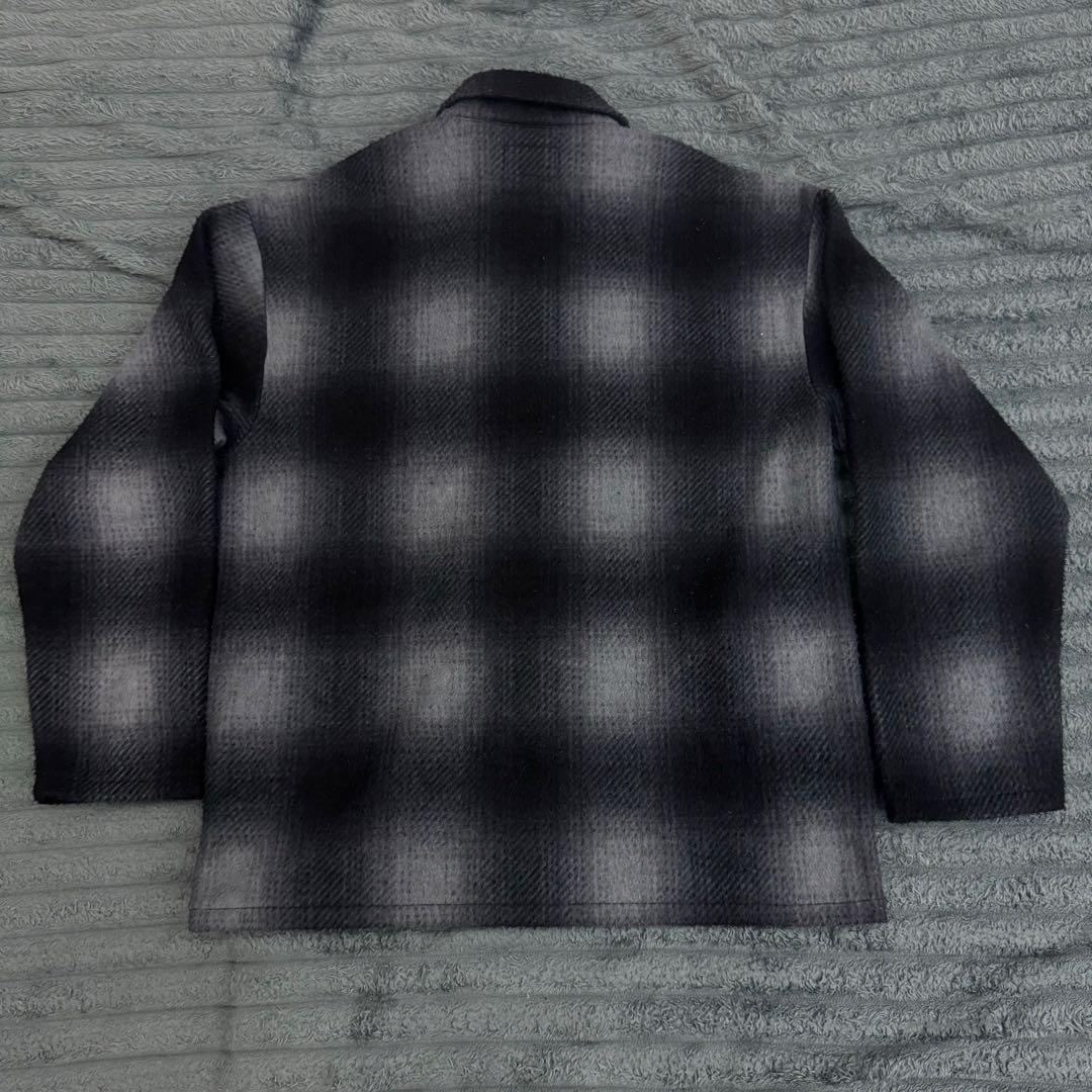トップス Supreme shadow plaid fleece shirt Black