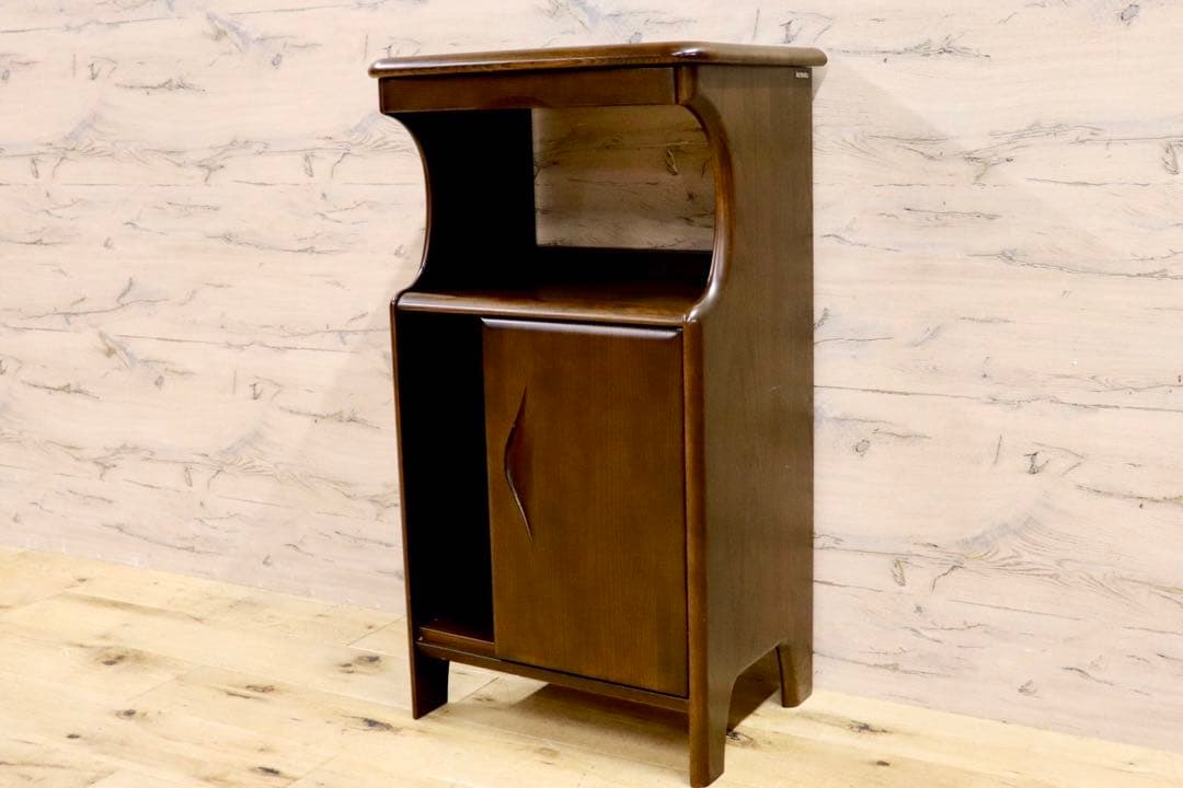 GMHH185○karimoku / カリモク 電話台 FAX台 花台 飾り台