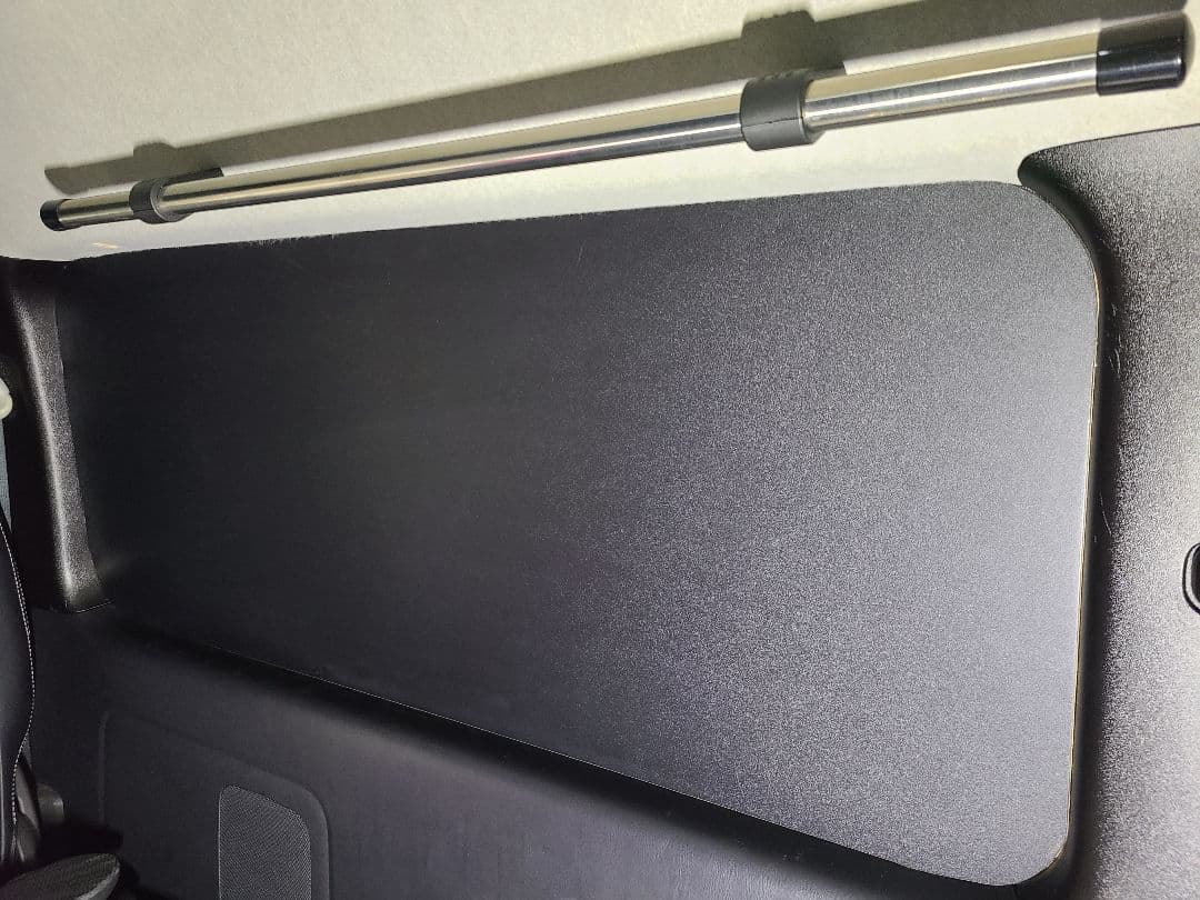 200系ハイエース窓埋めパネル画面艶なし黒仕様ナローワイド共通左右１セット