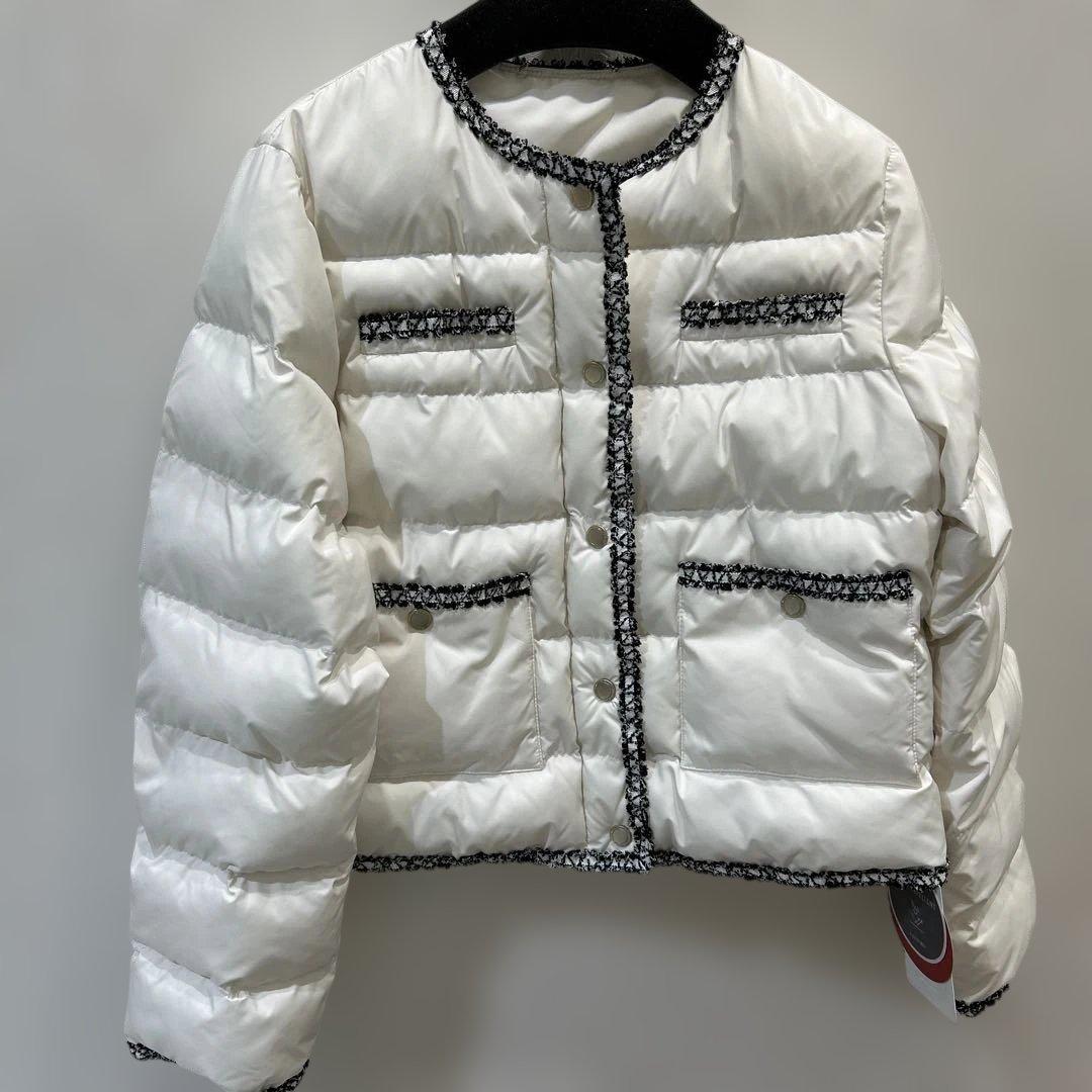 新品❤️セルフォード❤️ダウントリムデザインキルティングジャケット