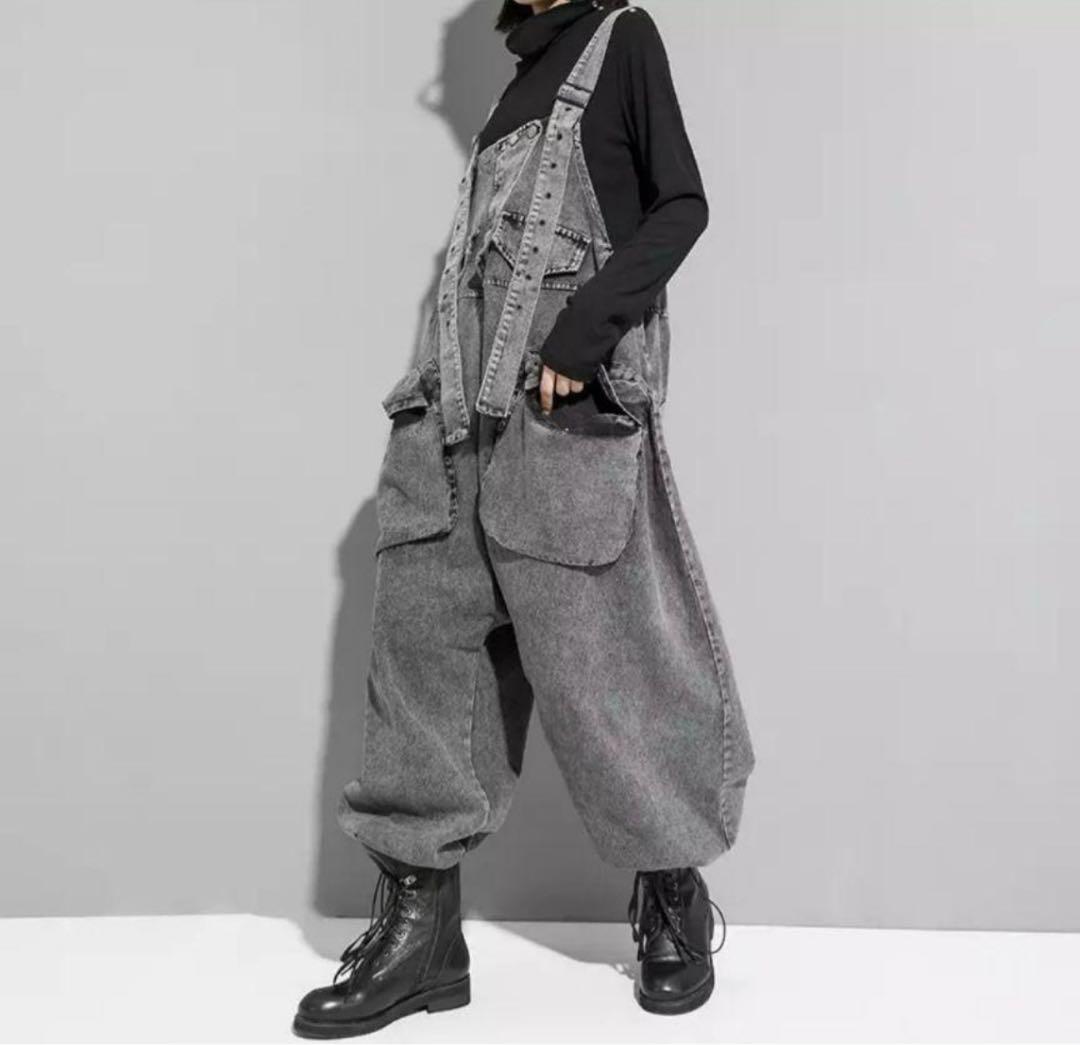 【Tommorch】denim jumping overall トゥモーチ