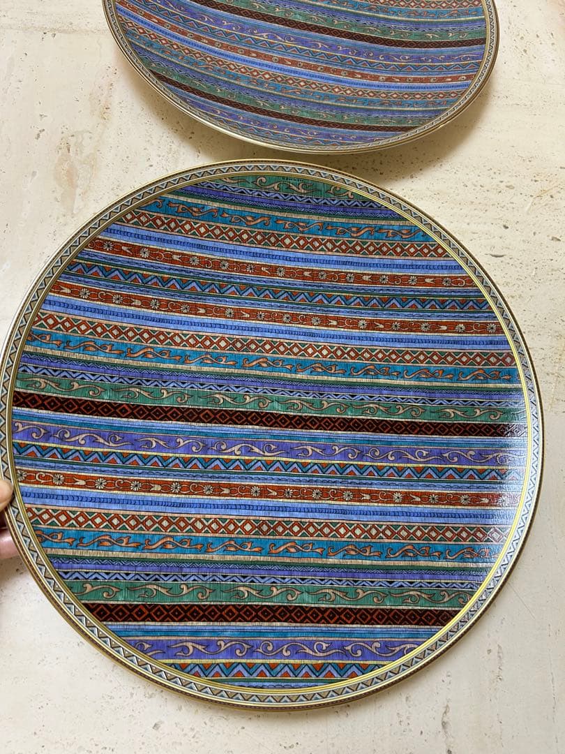 エルメス　シュバルドリアン丸型プレート　大皿　32センチ