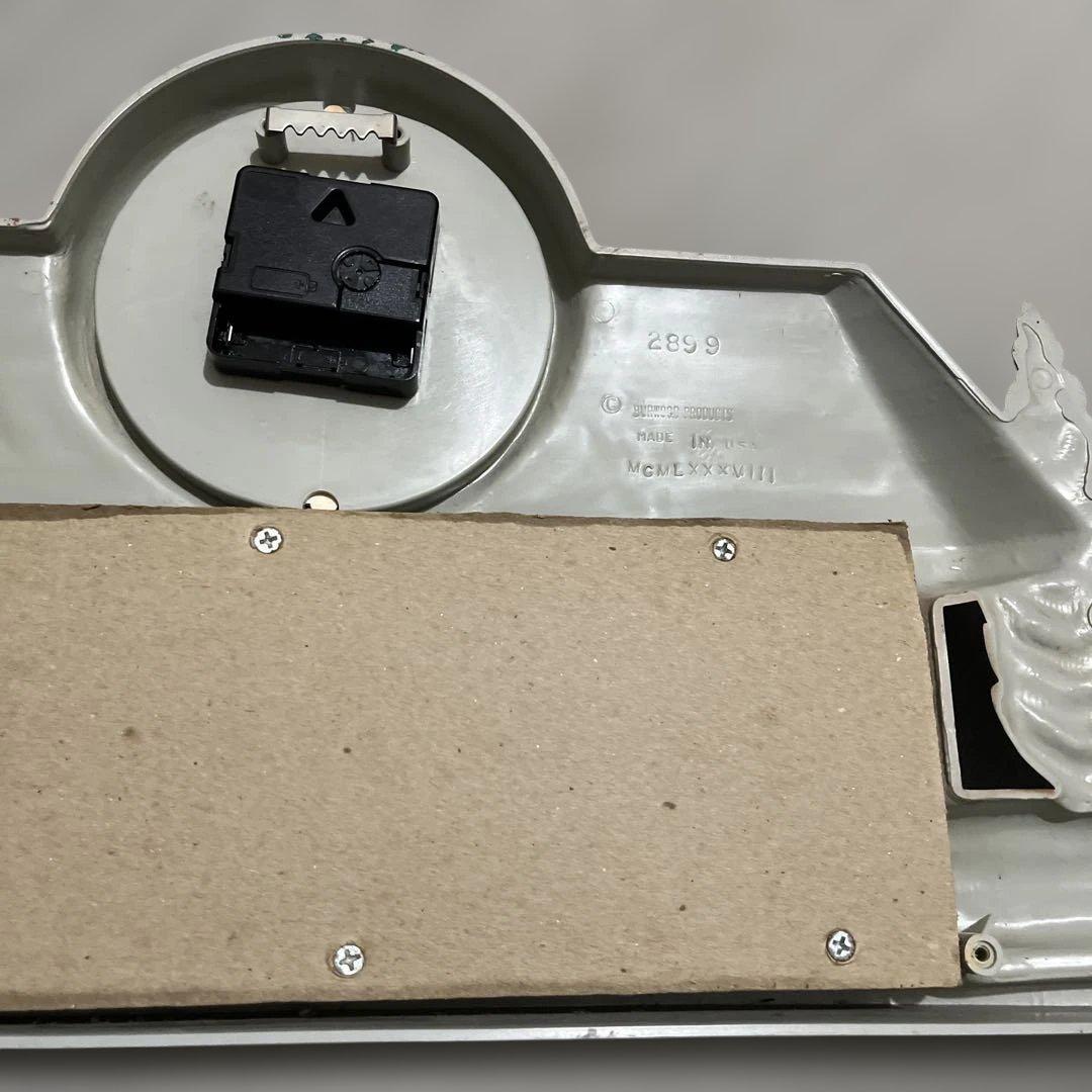 (ジャンク品) 壁掛け時計 コカコーラ ファミリードライブイン ビンテージ