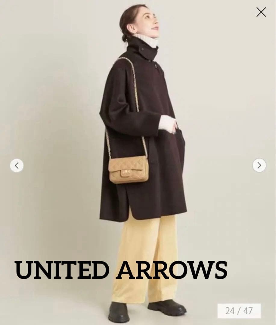 値下げBEAUTY&YOUTH UNITED ARROWSコート ブラウン