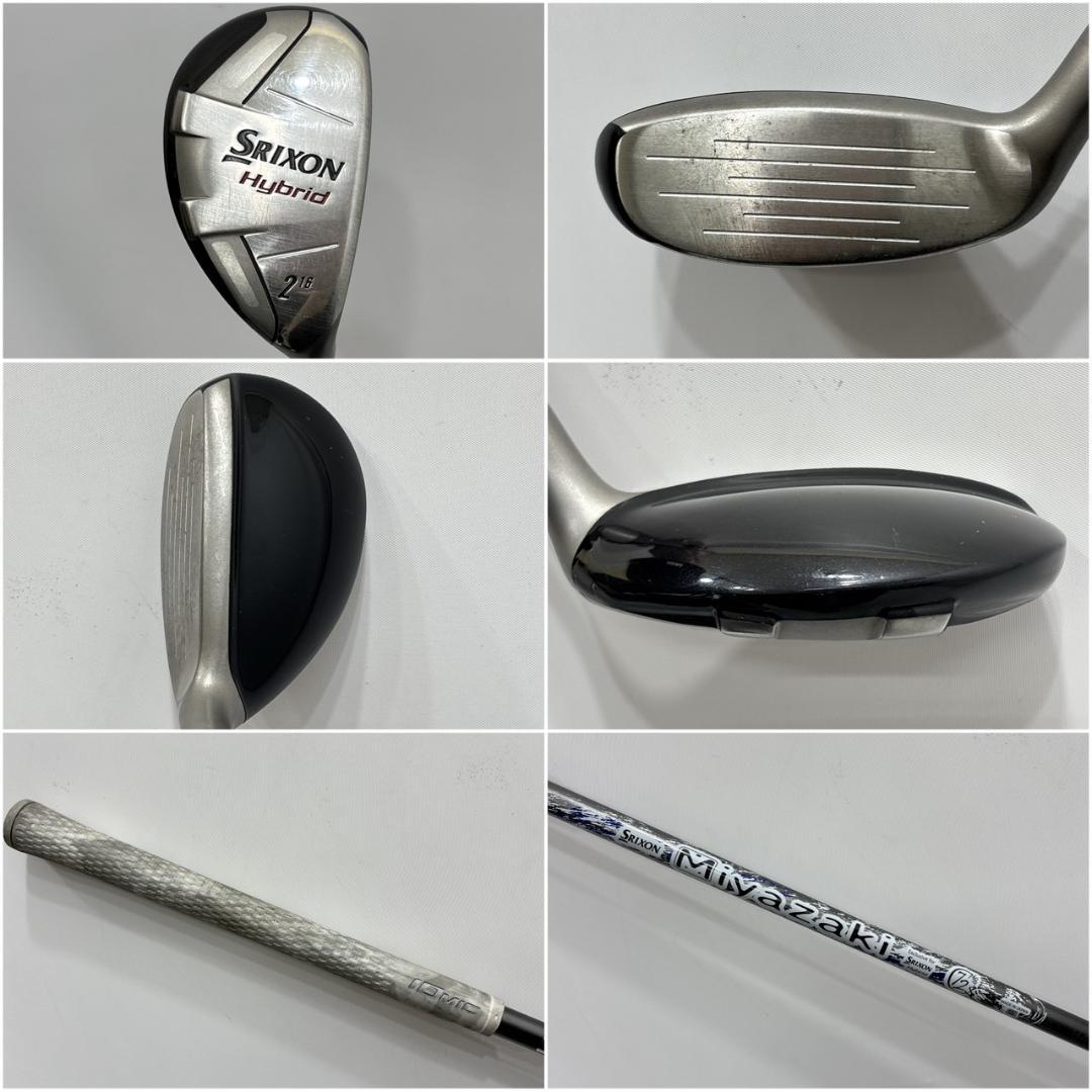 メンズ右利き初心者用　スリクソン　GiE　ゴルフクラブセット　W-2228