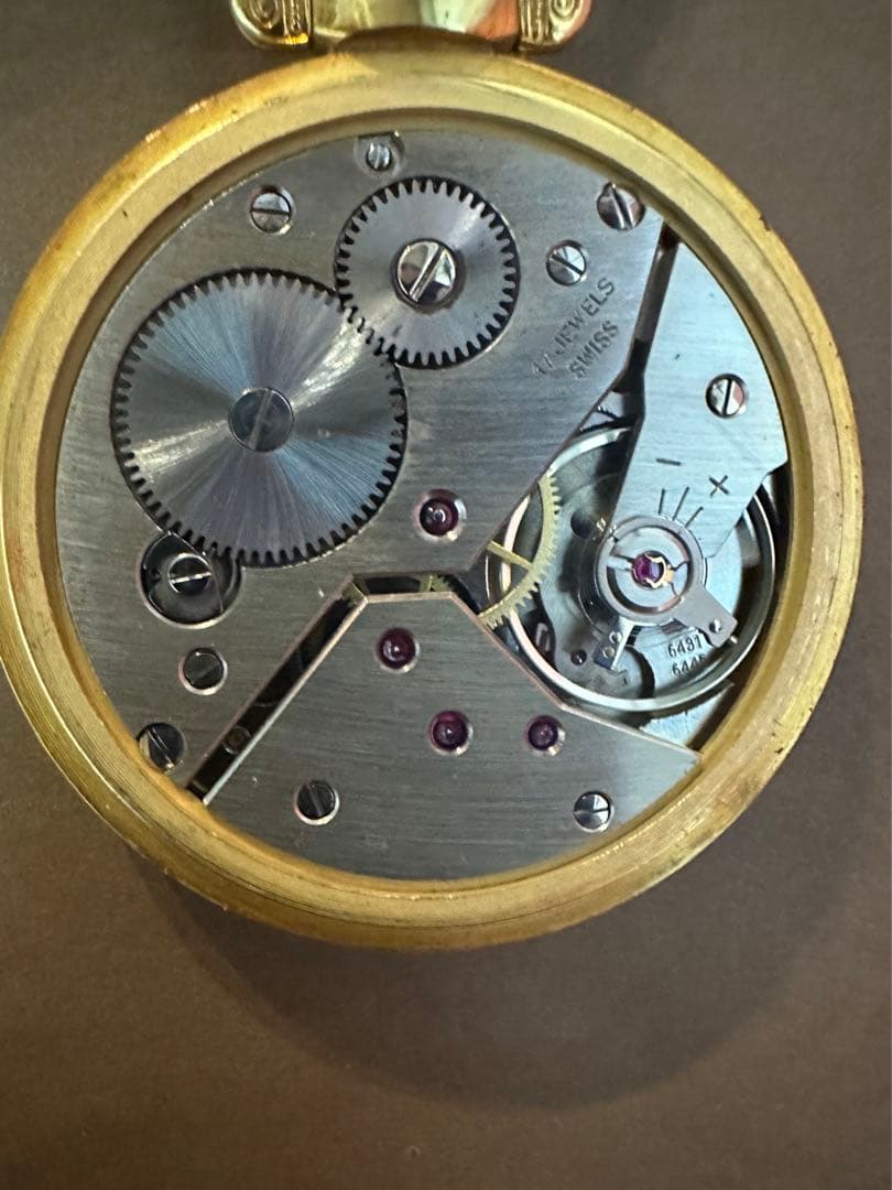 ウオルサム懐中時計　鉄道