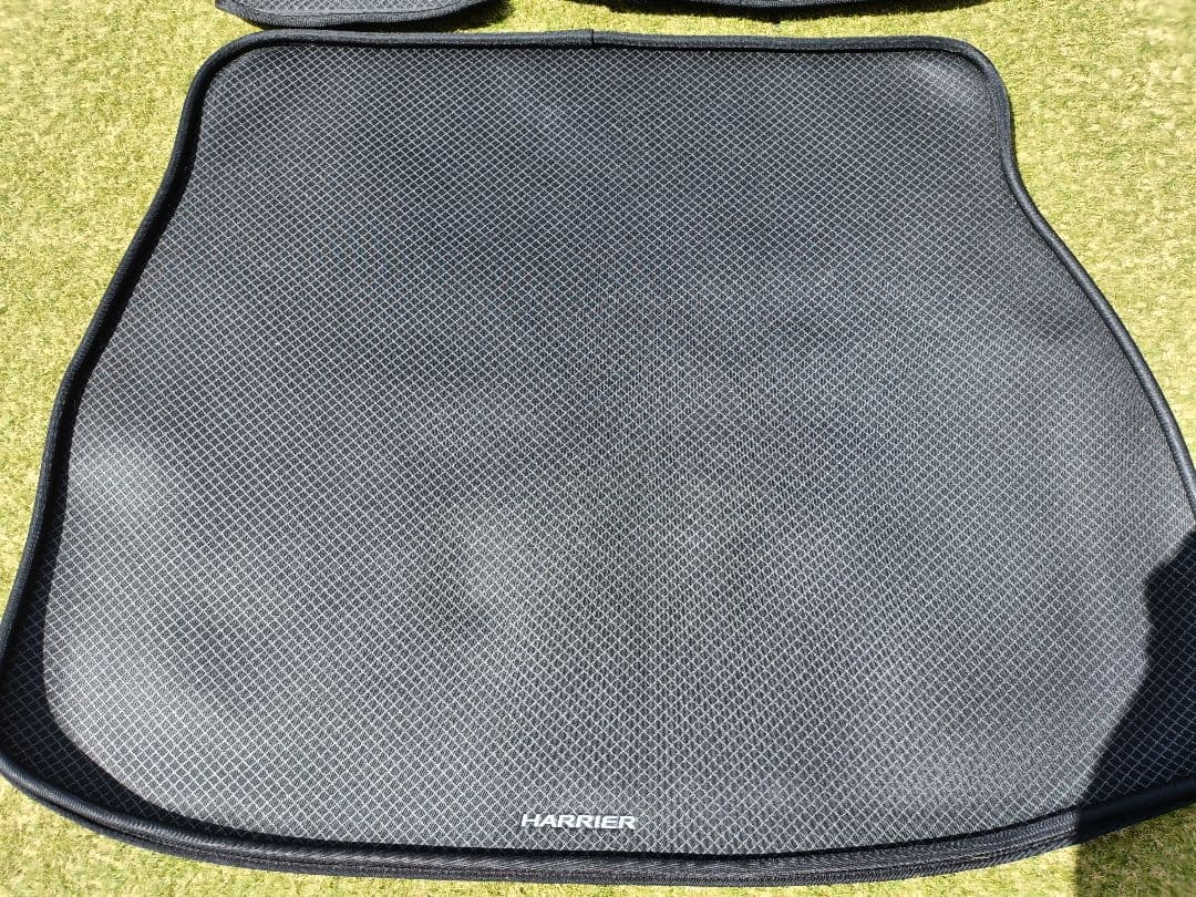 値下げ　80ハリアー　ラゲージマット3点セット　即日発送