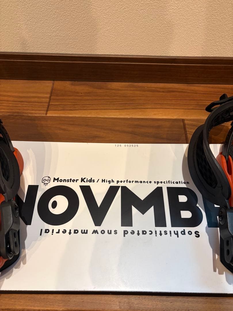 NOVMBR kd2020 125cm キッズスノーボード セット