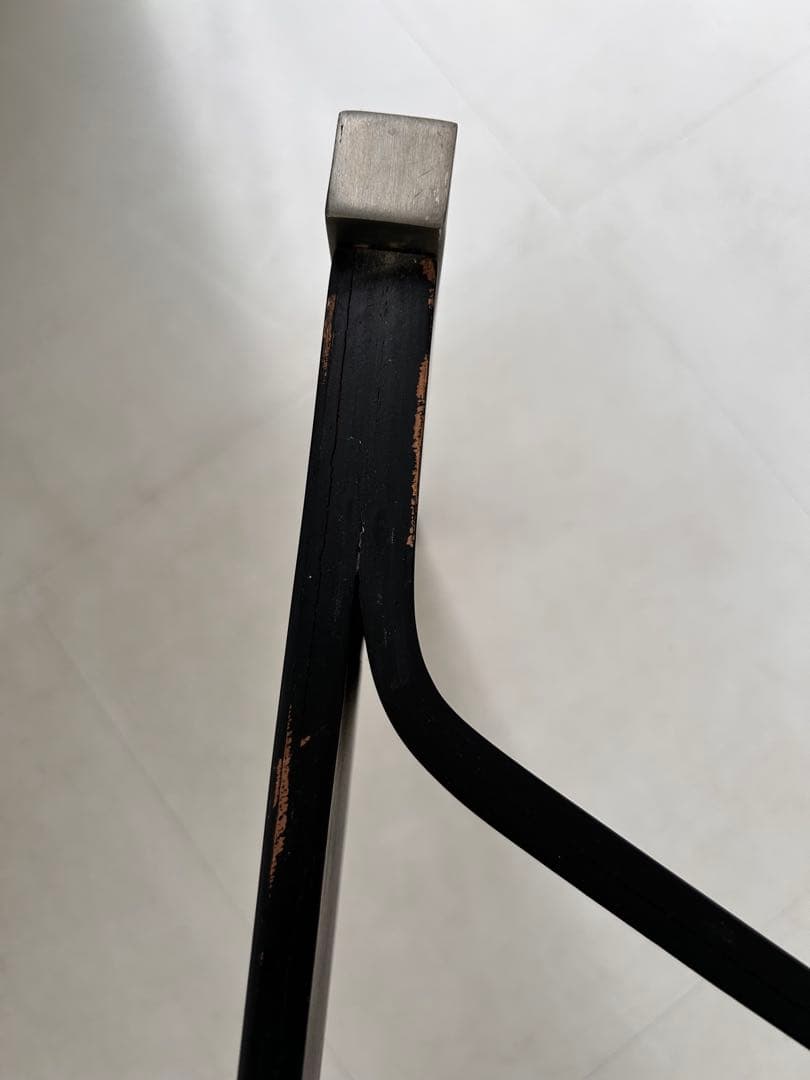 【希少・廃盤】 長大作 トライアングルテーブル マシンエイジ製 スモークガラス