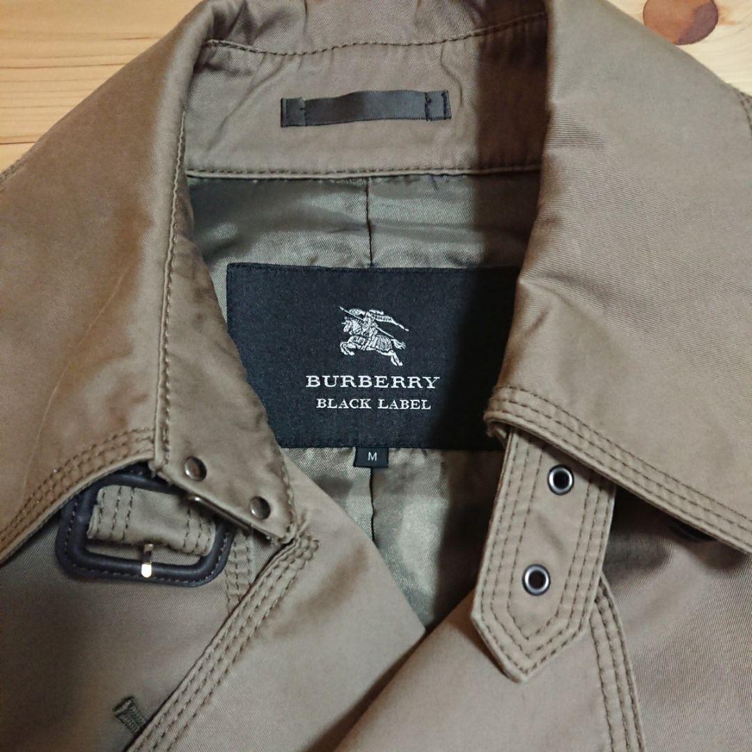 最終値下げ！超美品 試着のみ バーバリーブラックレーベル トレンチコート M