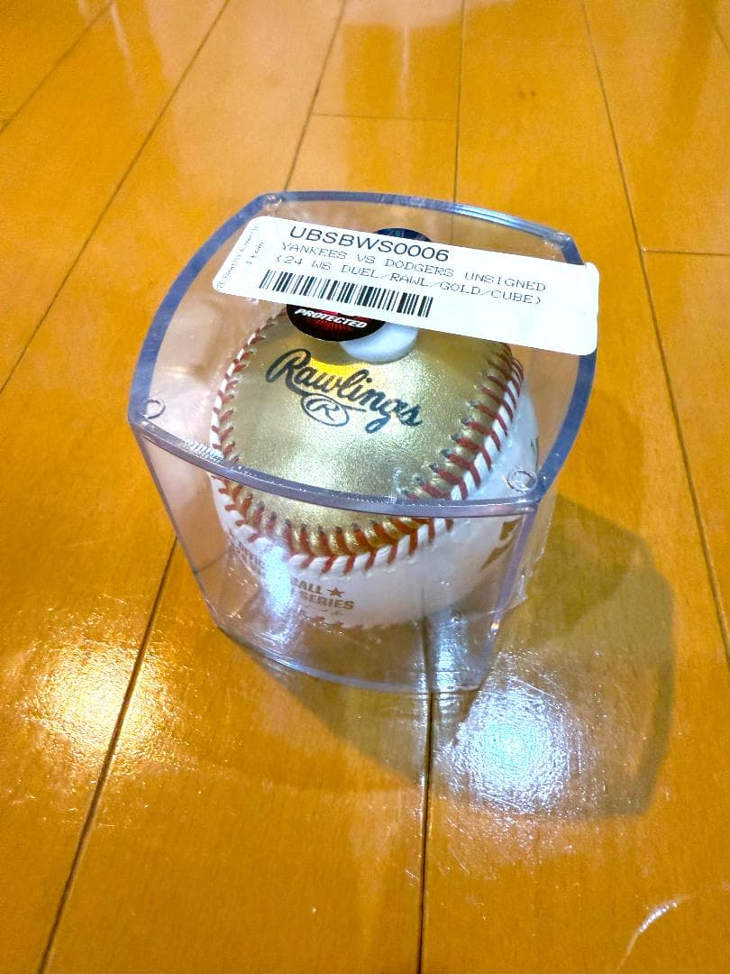 MLB ワールドシリーズ 2024 優勝記念ボール 記念ボール（ケース付き）