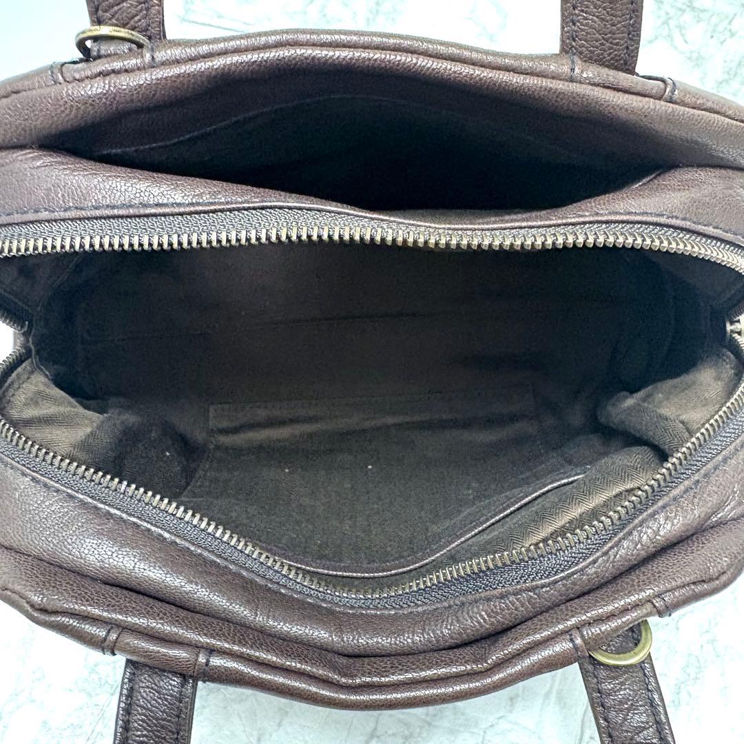 genten ゲンテン　ゴートベーシック　2wayミニボストン ¥47300