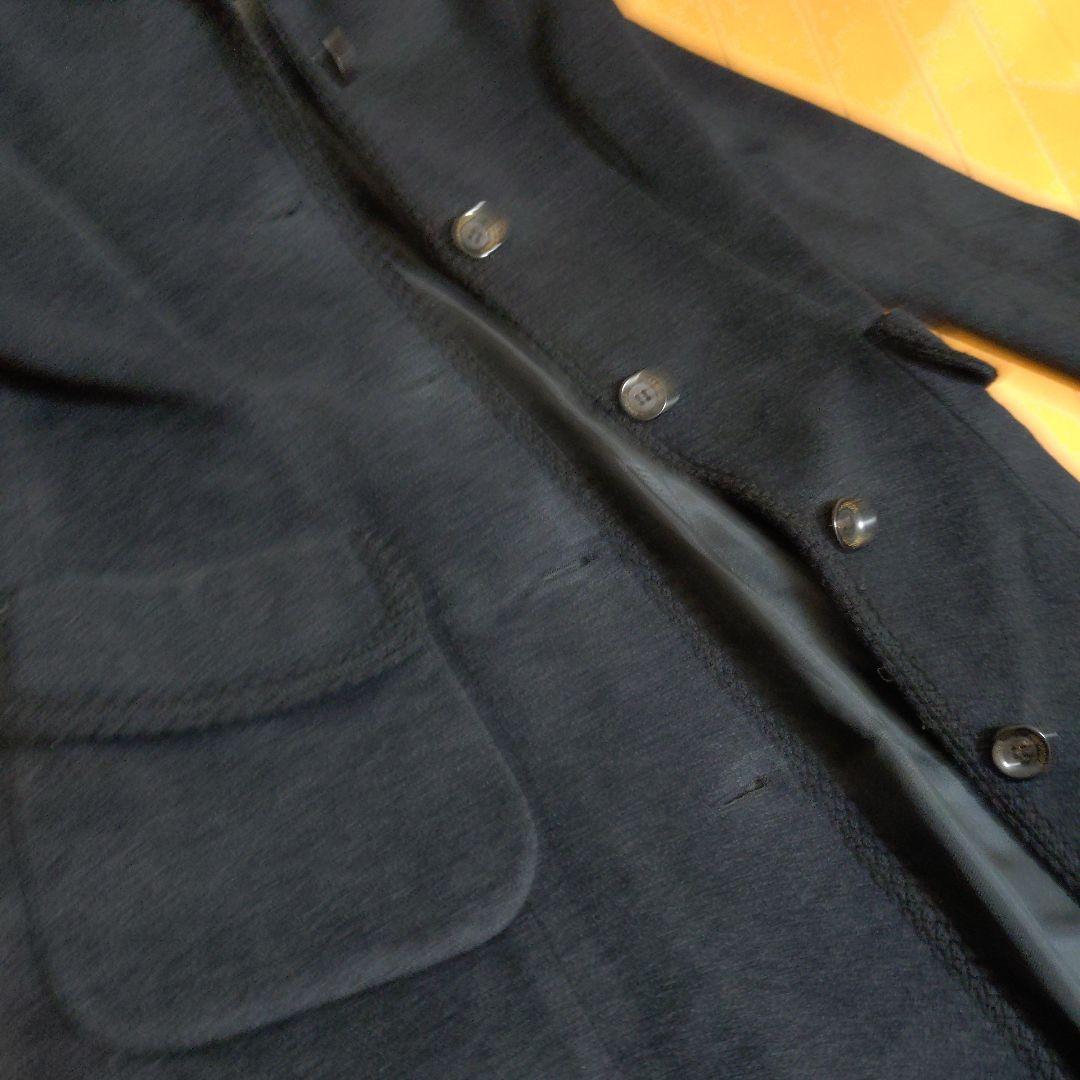 Harrods　ハロッズ　ロングコート　アンゴラ　シルク　ウール　カシミヤ