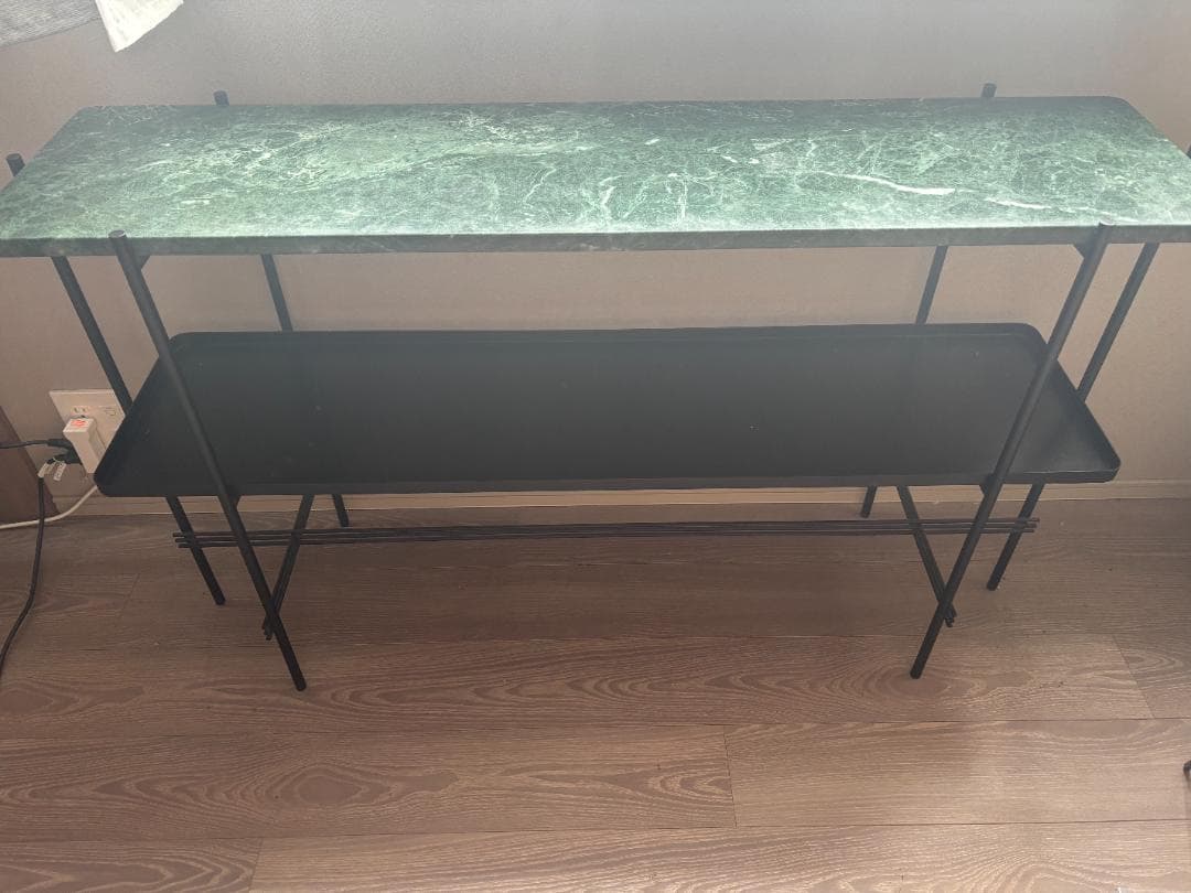 GUBI（グビ）TS CONSOLE コンソール グリーングアテマラマーブル