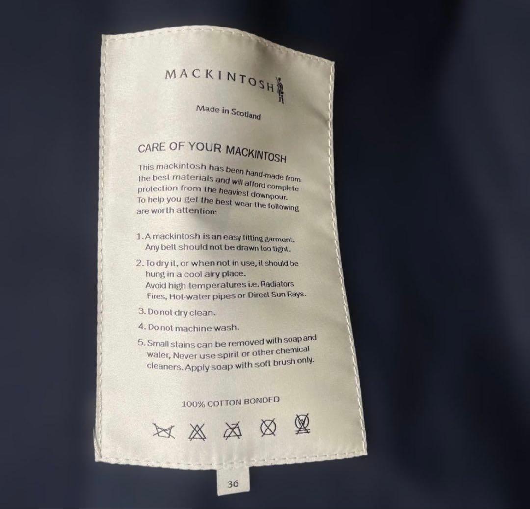 最終値下げ！MACKINTOSH メンズトレンチコート即購入OK！