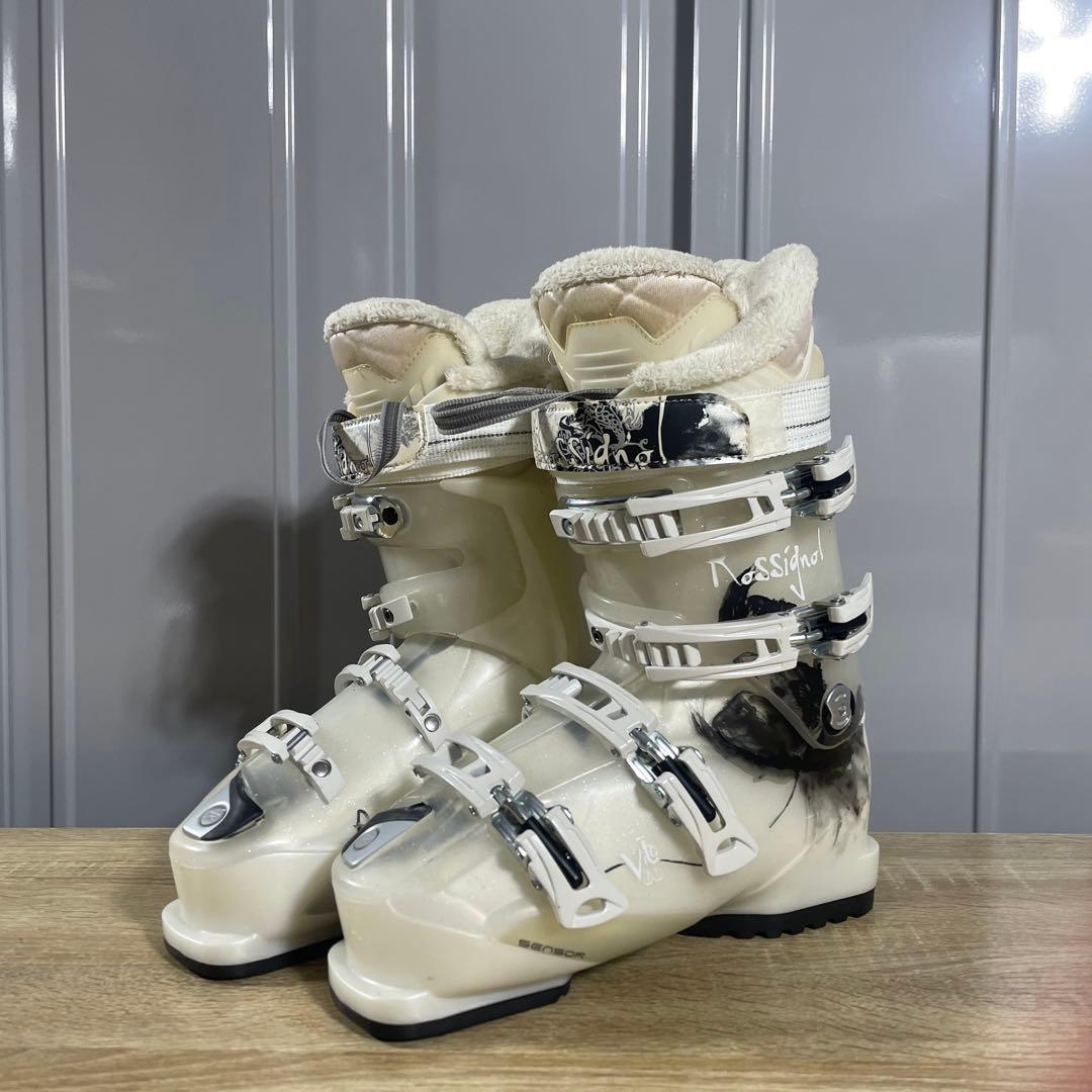 ATOMIC149cm ROSSIGNOL24.5cm スキーセット