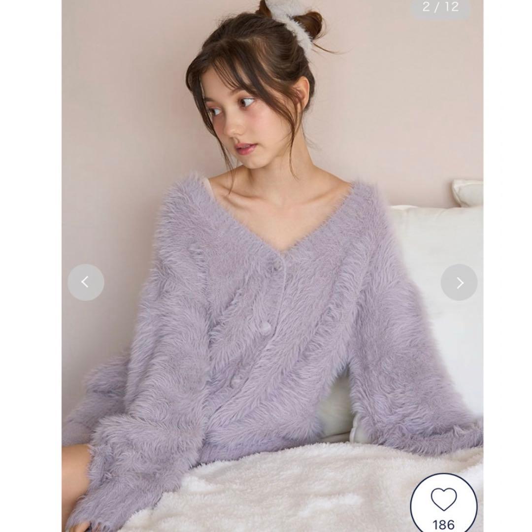 新品未使用タグ付き　gelato pique ラビットモコカーディガン