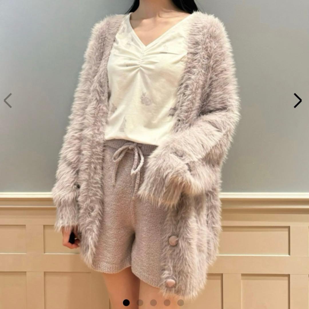 新品未使用タグ付き　gelato pique ラビットモコカーディガン