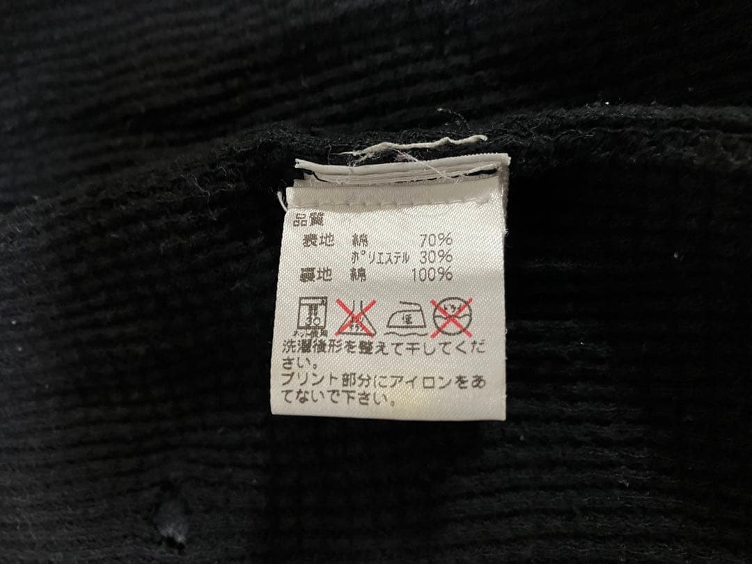 クロムハーツ　ダークネイビー　ゴールドプリント　サーマルパーカー