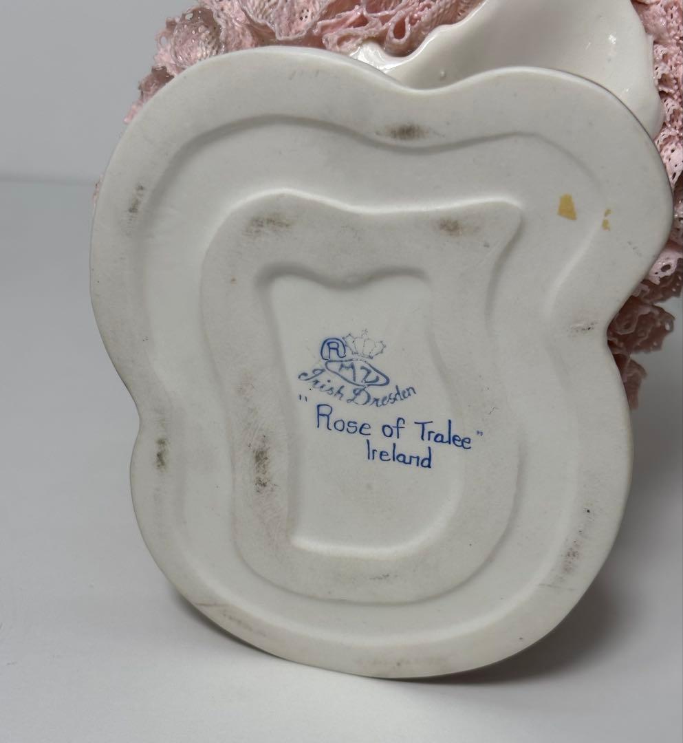 ビ*ビ様 #Irish Dresden 陶器人形 Rose of Tralee