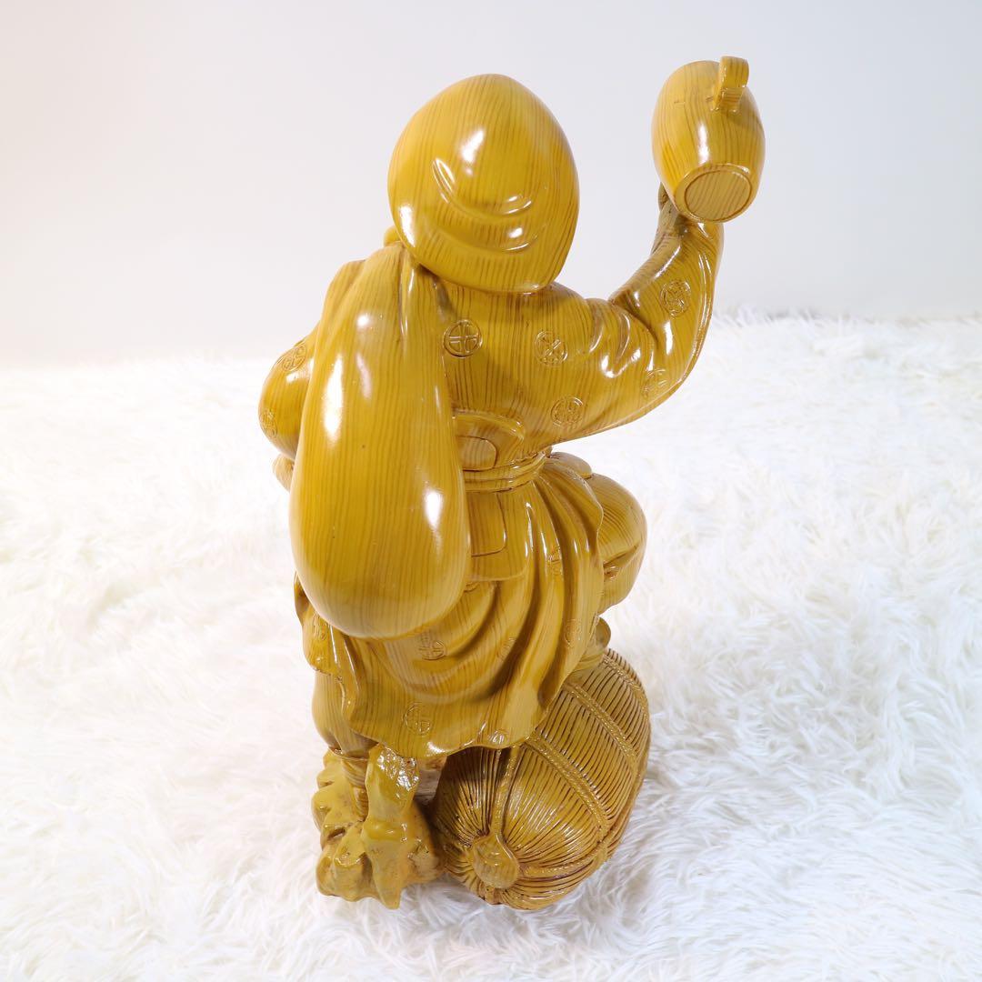 大黒天 恵比寿 二柱 二天像 仏像 置物 縁起物 七福神 風水 開運 金運 招財