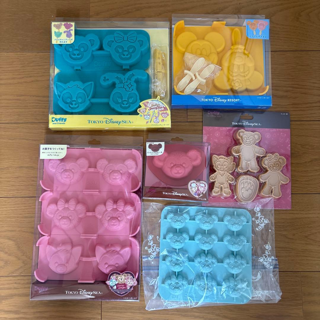 東京ディズニーリゾート　シリコン型 6点セット