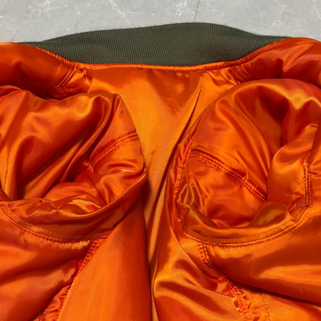 ☆希少☆新品級【AVIREX】MA-1 フライトジャケット 豪華刺繍 虎 龍