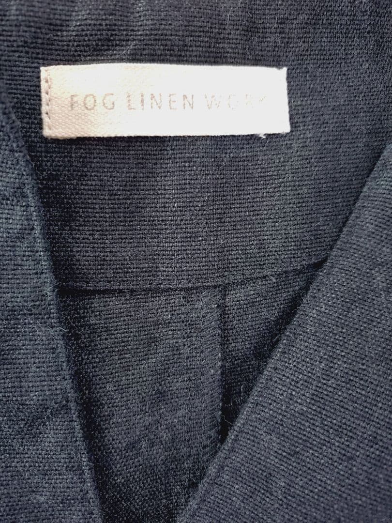 fog linen work ピフラオーバードレス