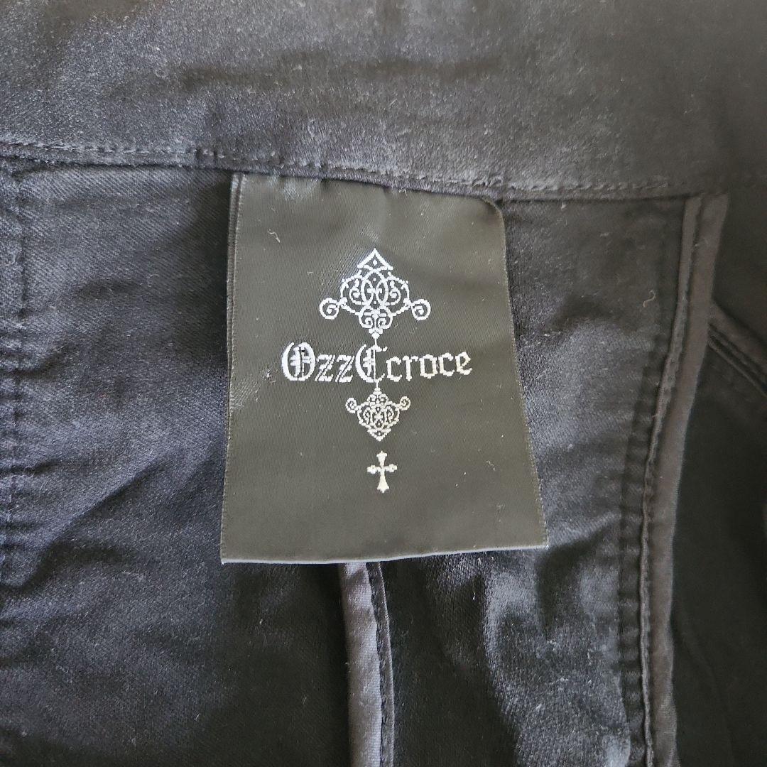 Ozz Croce ブラックミリタリージャケット
