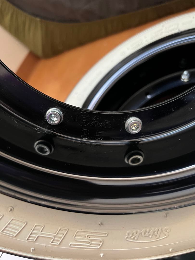 シンコーホワイトリボンタイヤ　2本